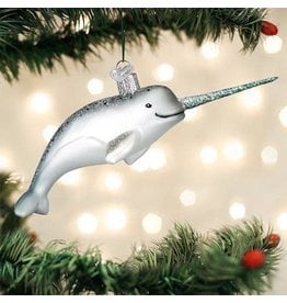 Old World Christmas Narwhal Ornament