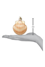 Old World Christmas Scallop Clam Shell Ornament