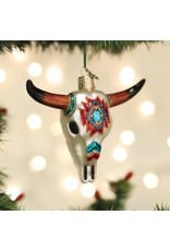 Old World Christmas Southwestern Steer Skull Ornament