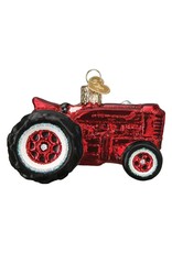 Old World Christmas Old Farm Tractor Ornament