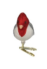 Old World Christmas Red-Crested Cardinal Clip Ornament