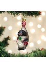 Old World Christmas Blossom Opossum Ornament