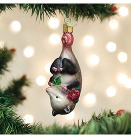 Old World Christmas Blossom Opossum Ornament