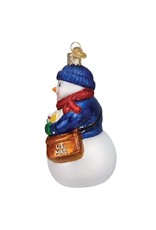 Old World Christmas USPS Snowman Ornament