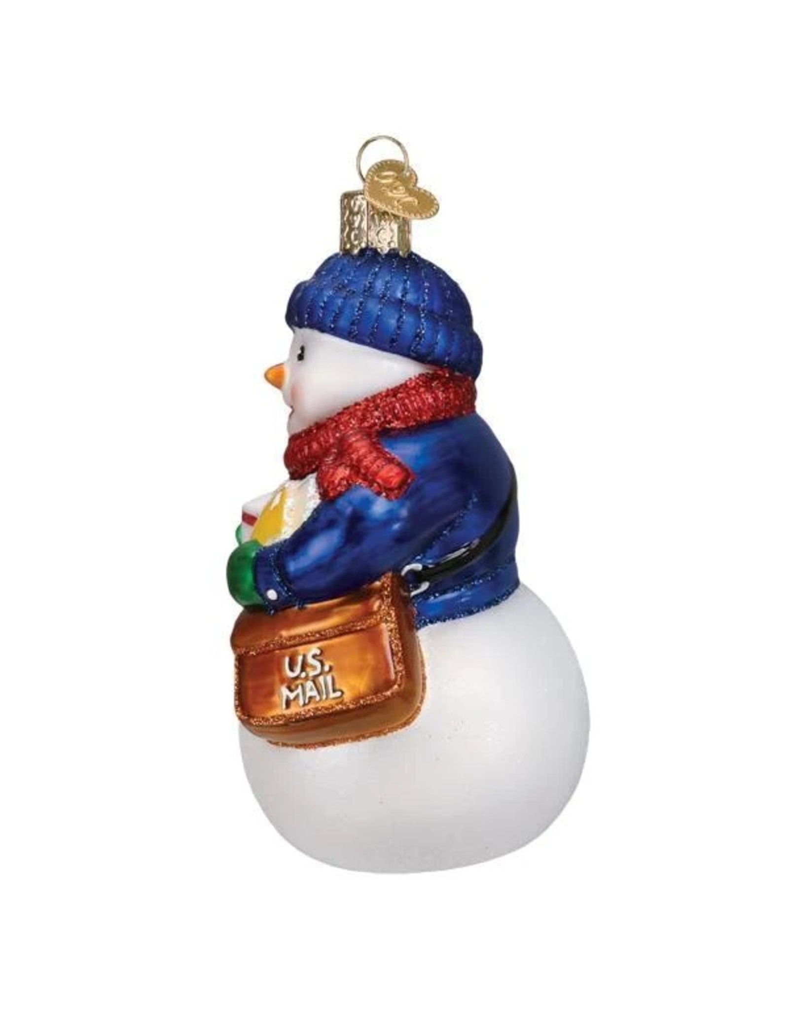 Old World Christmas USPS Snowman Ornament