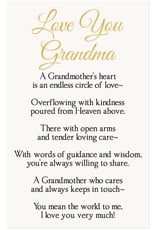 PGC Grandma Photo Frame Ornament 4"