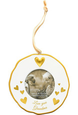 PGC Grandma Photo Frame Ornament 4"