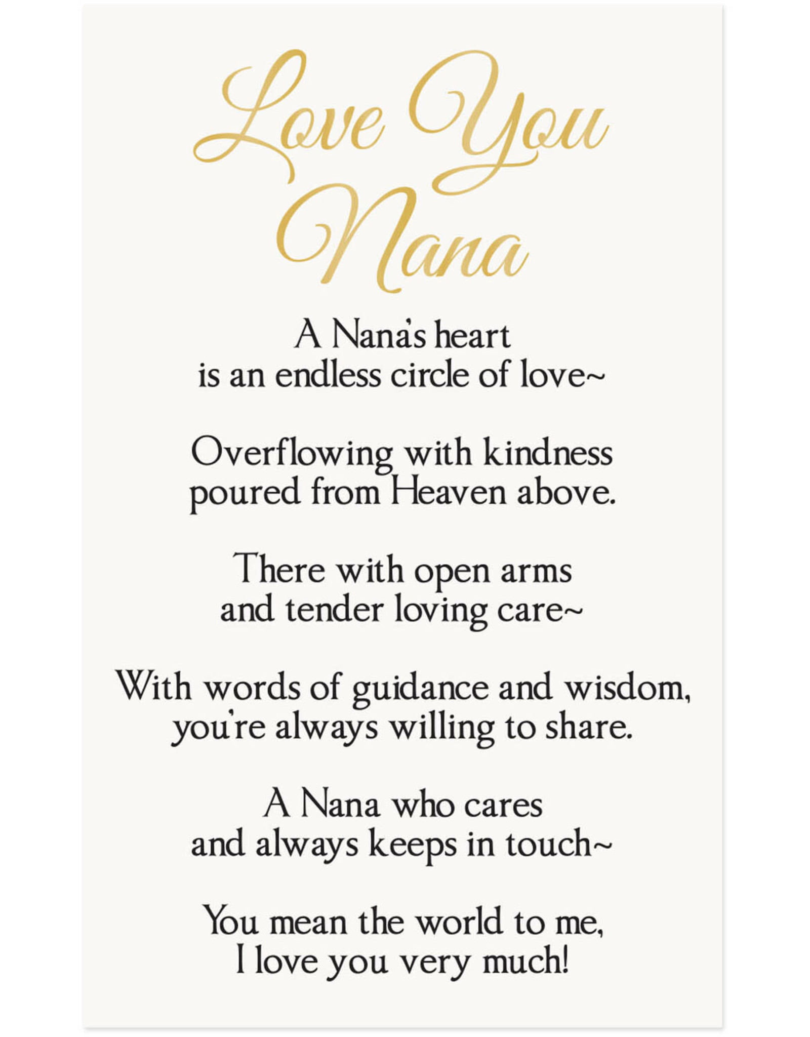 PGC Love You Nana Photo Frame Ornament