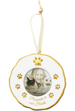 PGC Pawprints In Our Hearts Photo Frame Ornament