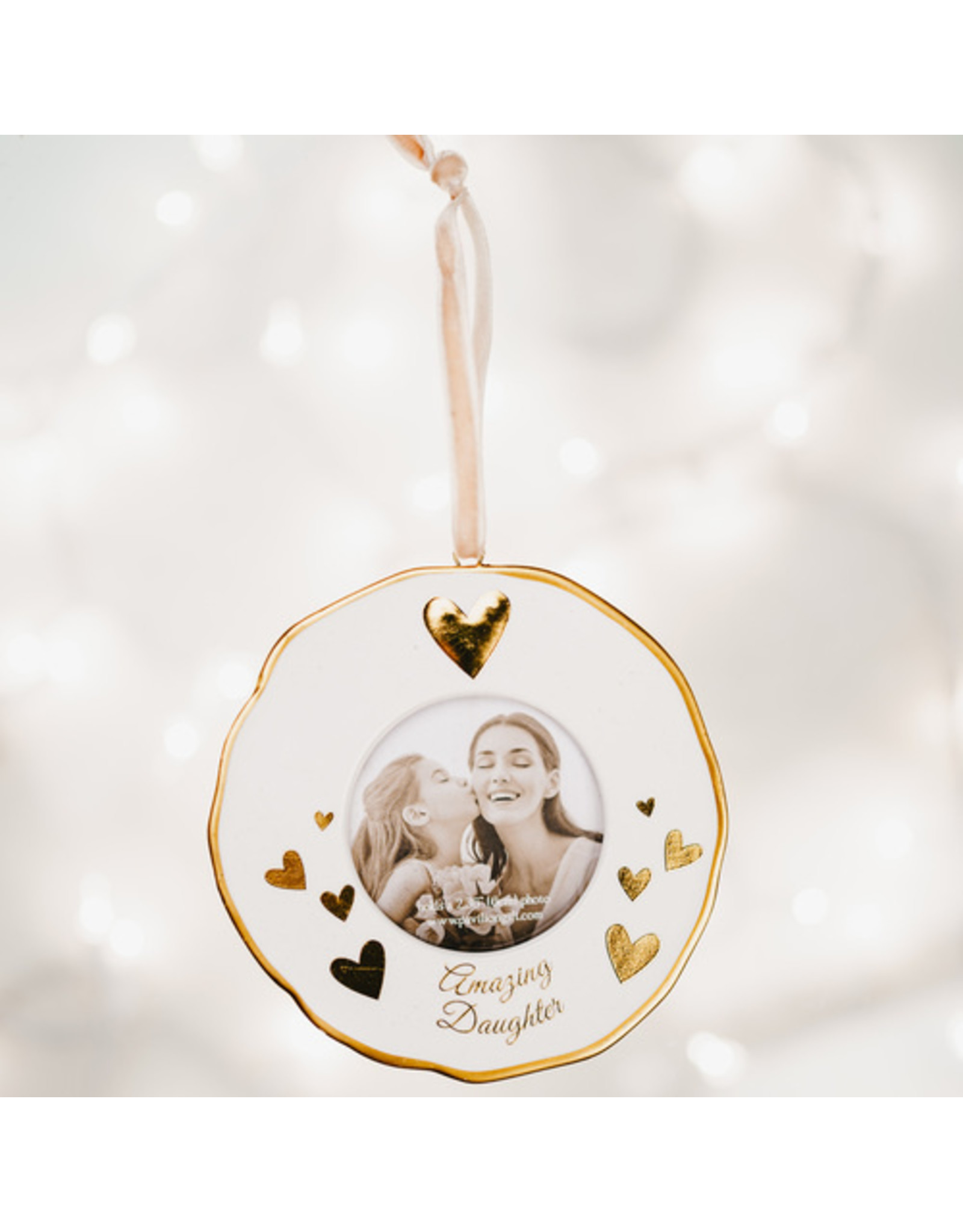 PGC Daughter Photo Frame Ornament 4"