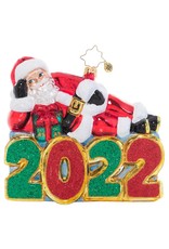 Radko Shining Bright Santa 2022