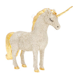 K+A Shimmering Unicorn Ornament