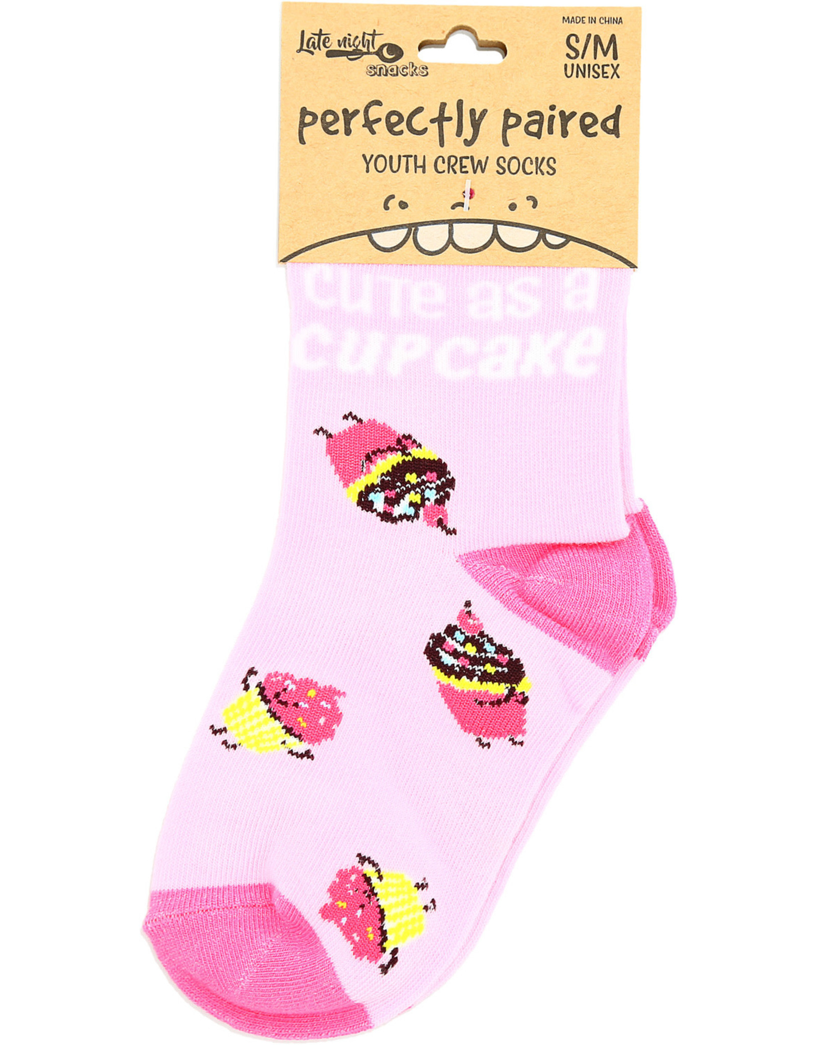 PGC Cute as a Cupcake Youth Socks