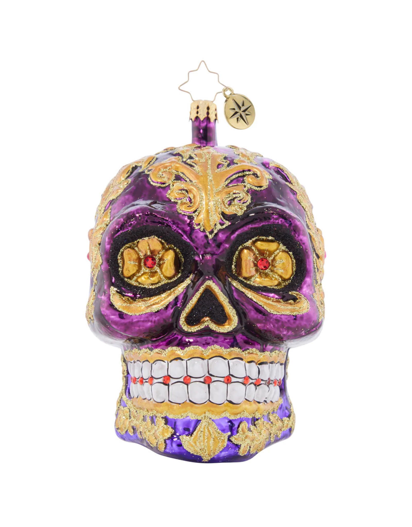 Radko Festive Filagree Calavera