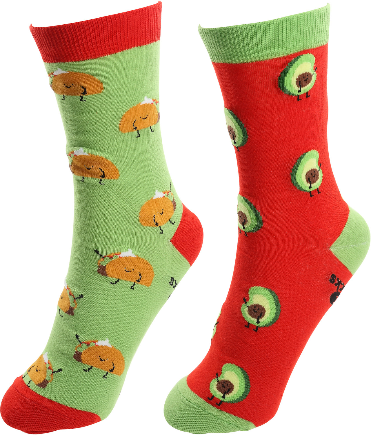 Taco & Avocado Socks The Christmas Shoppe