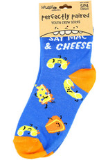 PGC "Say Mac & Cheese" Youth Socks (S/M)