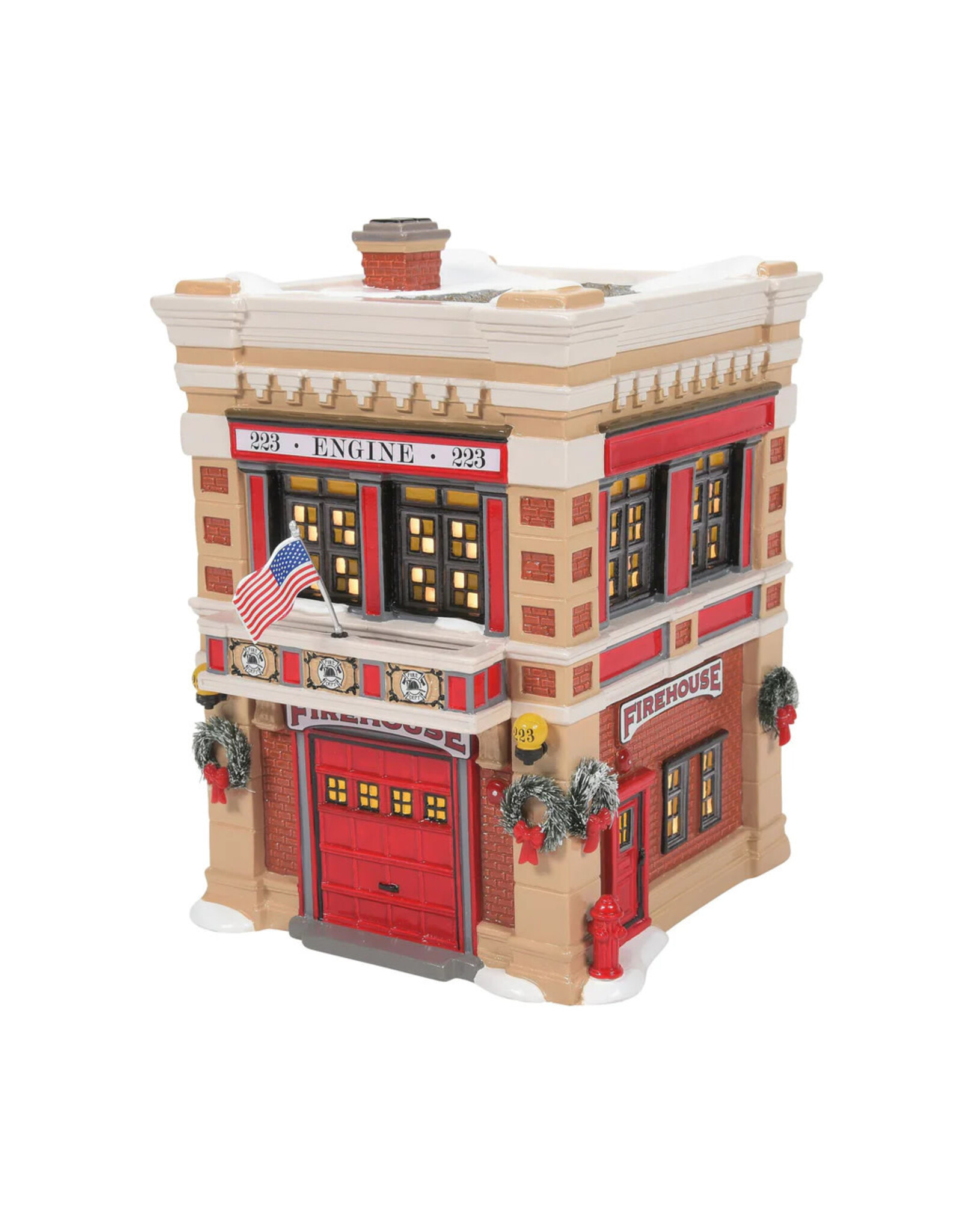 Department 56 Engine 223 Fire House