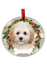 E&S Pets Cockapoo Wreath Ornament