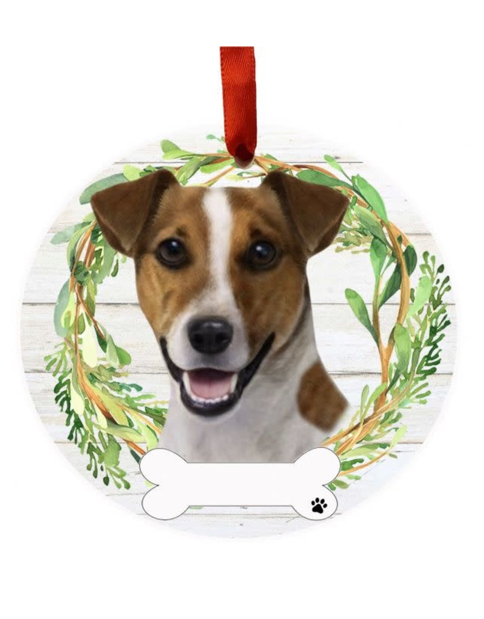 E&S Pets Jack Russell Wreath Ornament