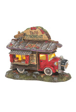 Department 56 Taco Tombsday Taco Truck