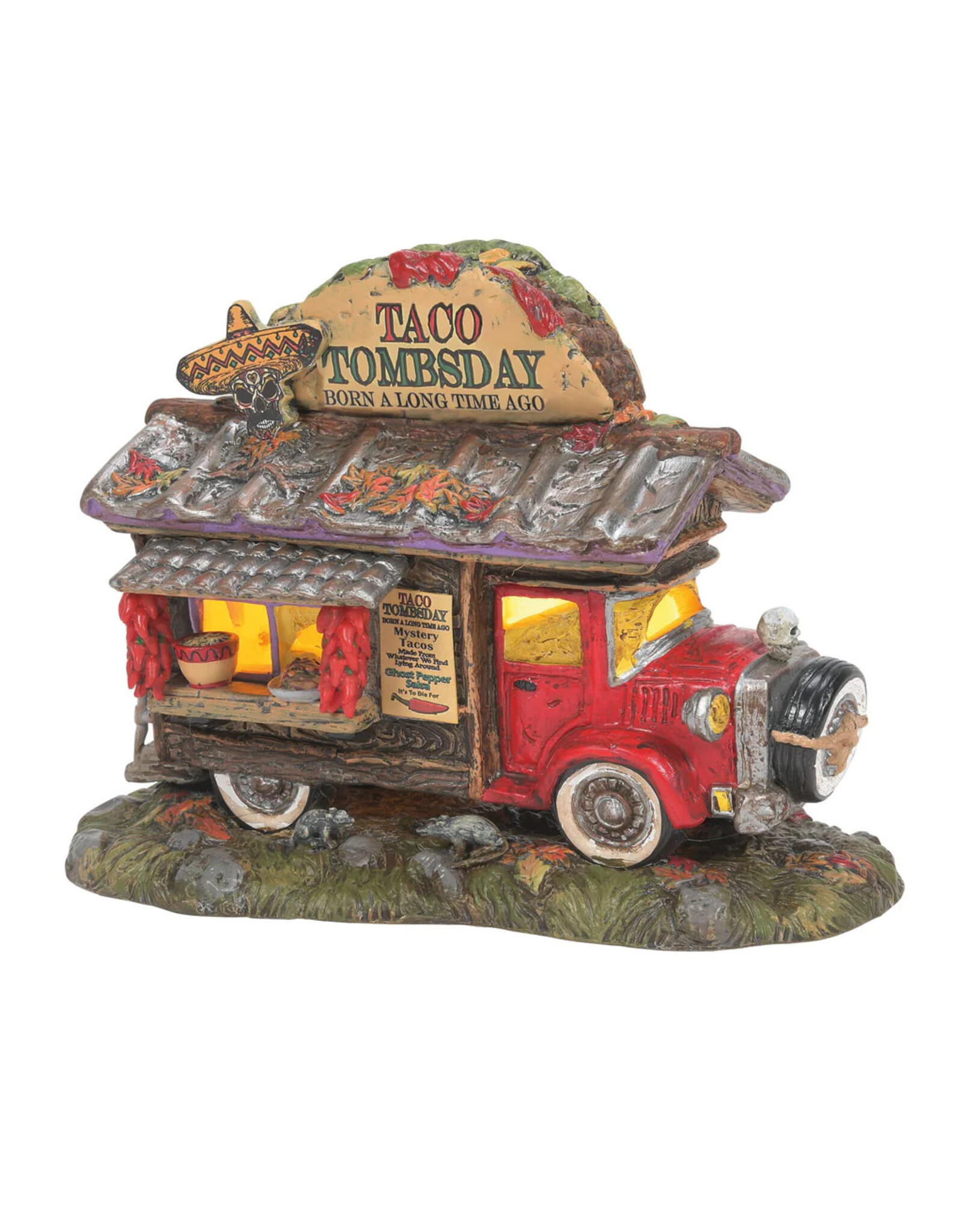 Department 56 Taco Tombsday Taco Truck