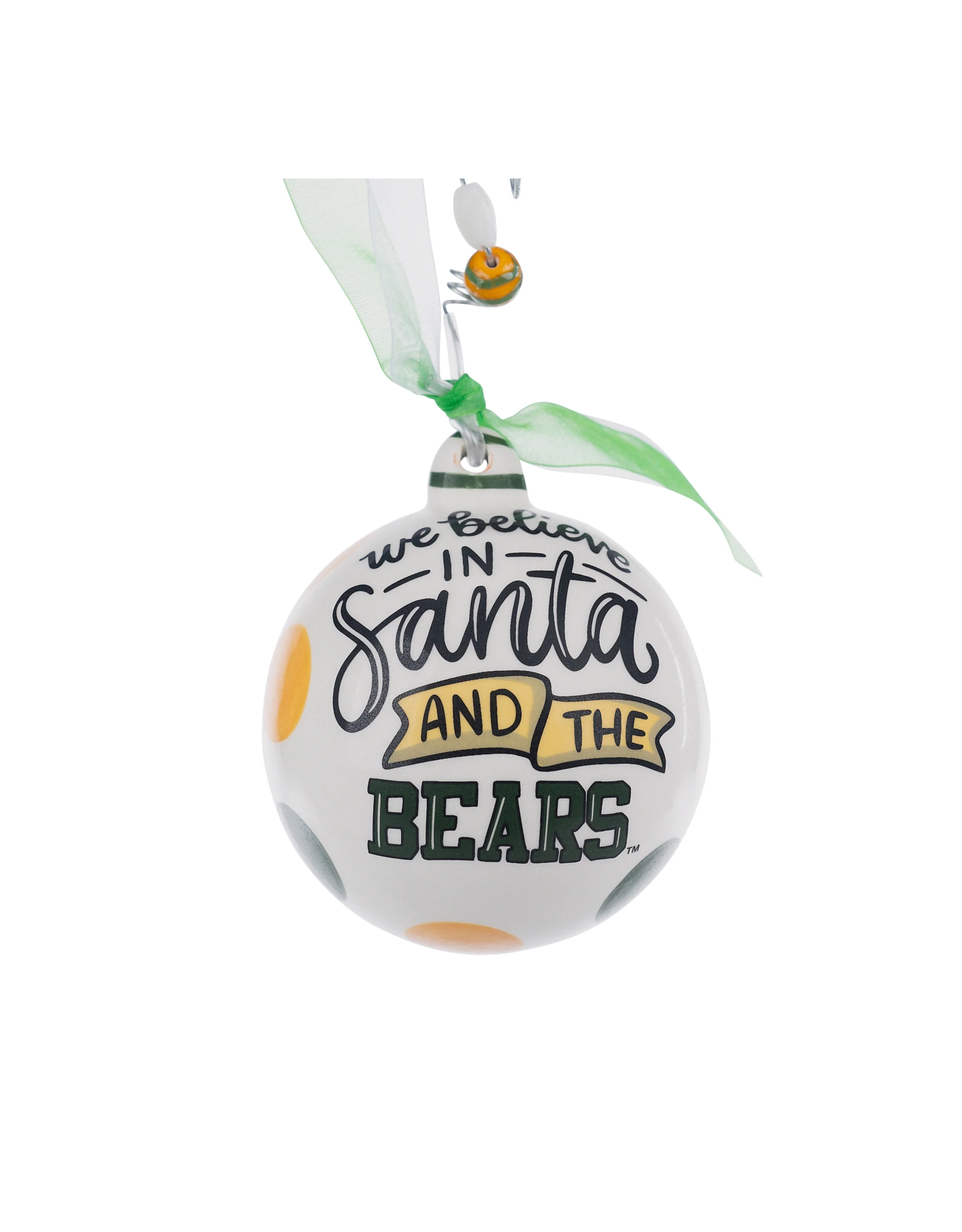 Glory Haus Baylor We Believe Ball Ornament