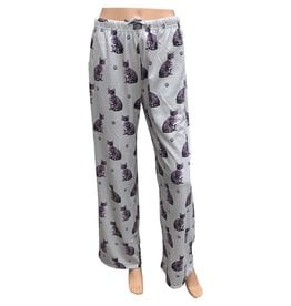 E&S Pets Silver Tabby Cat Pajama Bottoms