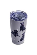 E&S Pets Black Labrador Tumbler