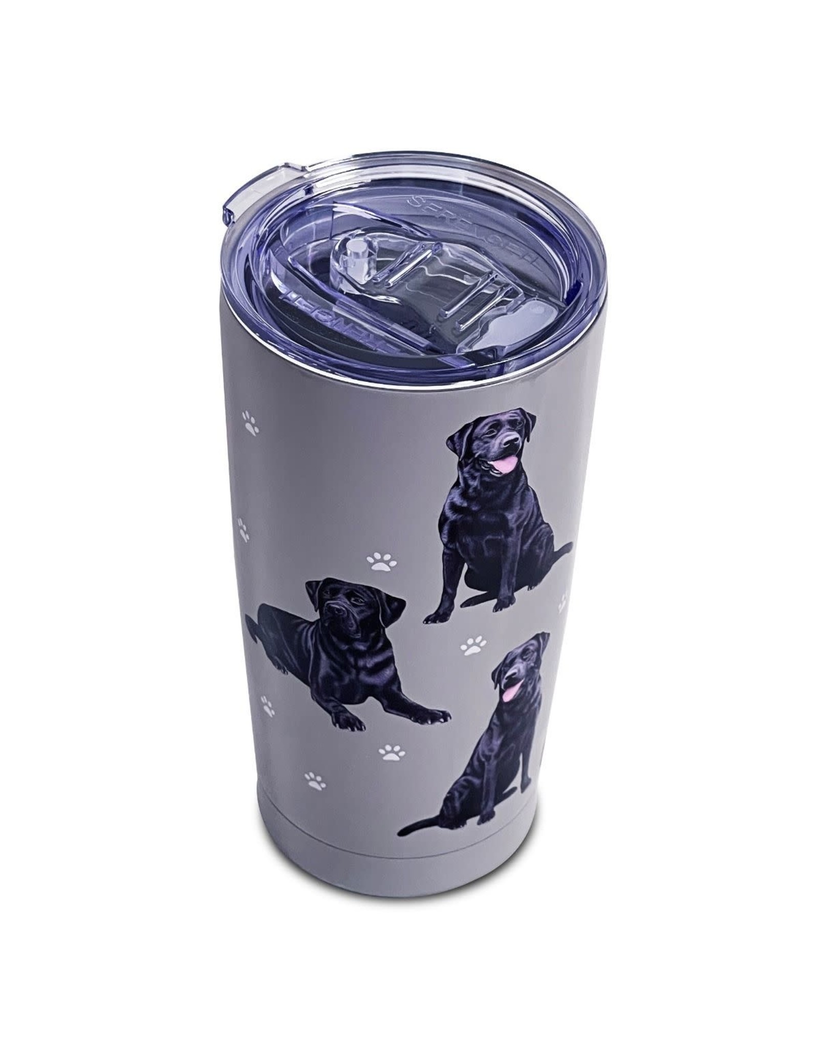 E&S Pets Black Labrador Tumbler