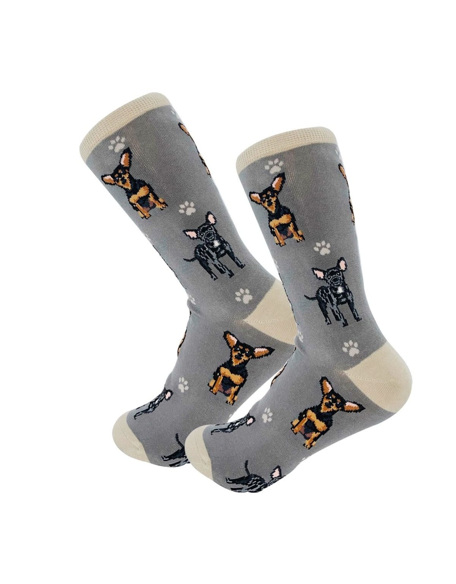 E&S Pets Full Body Black Chihuahua Socks