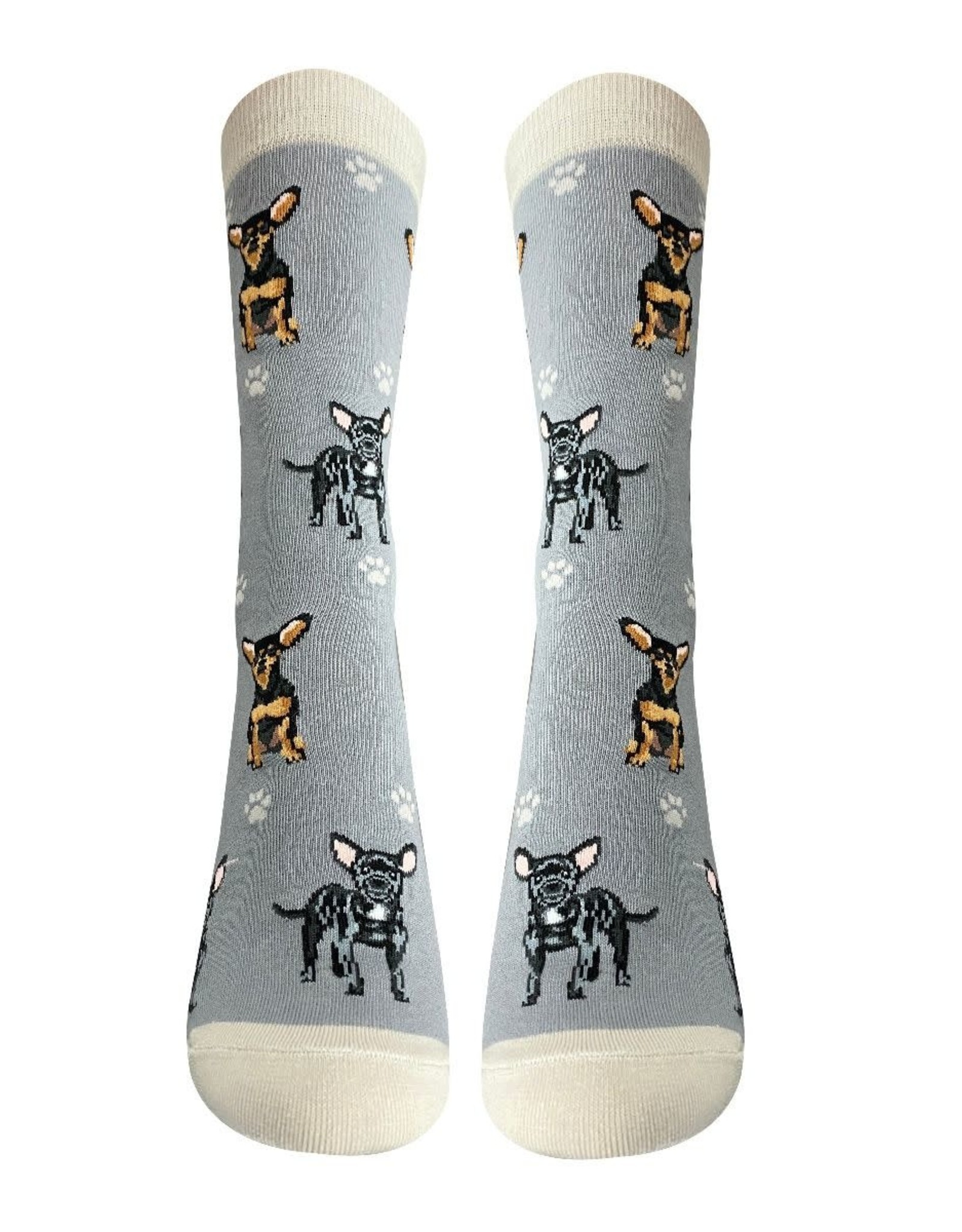 E&S Pets Full Body Black Chihuahua Socks