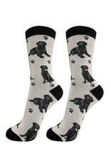 E&S Pets Full Body Black Labrador Socks