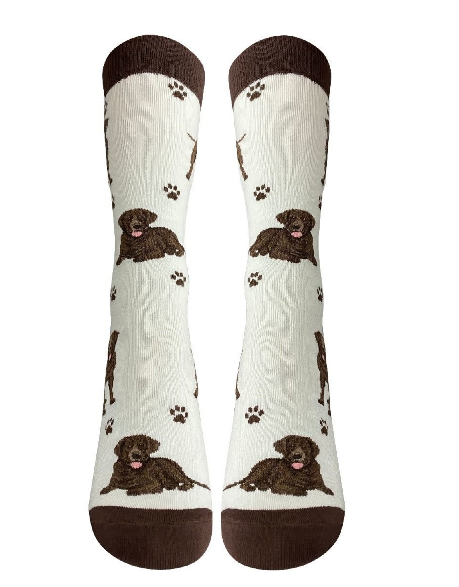 E&S Pets Full Body Chocolate Labrador Socks