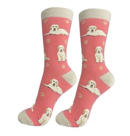 E&S Pets Full Body Goldendoodle Peach Socks