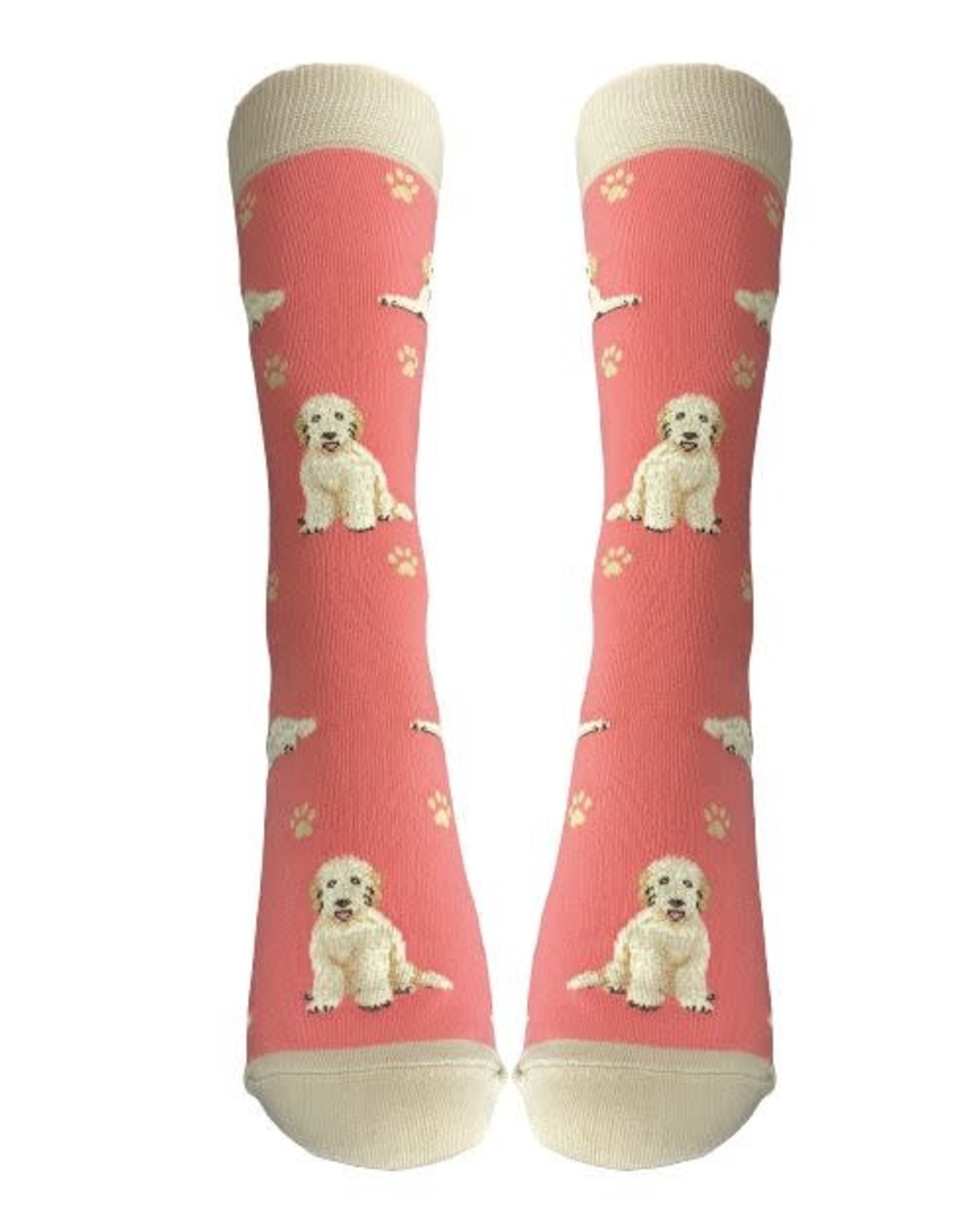 E&S Pets Full Body Goldendoodle Peach Socks