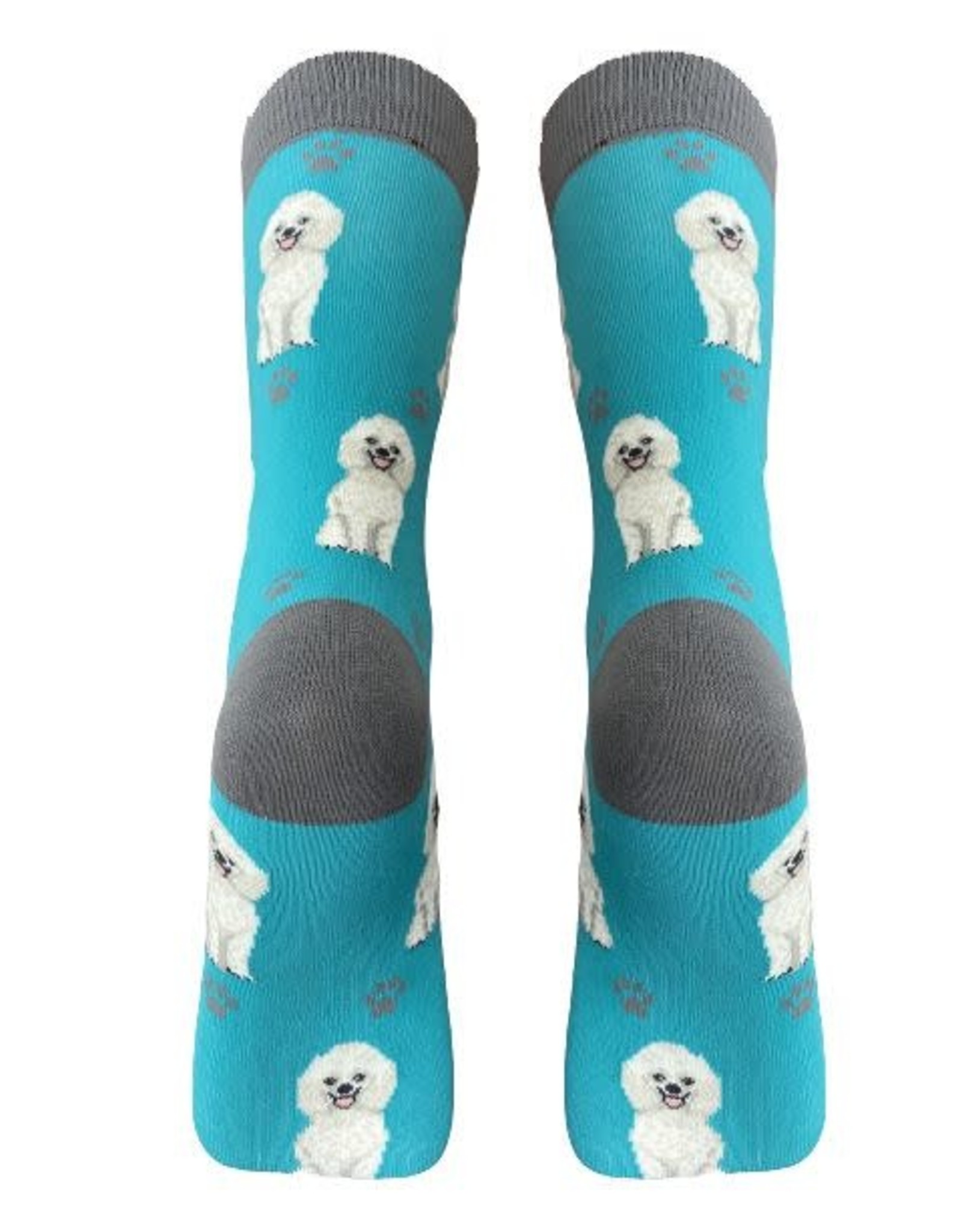 E&S Pets Full Body White Poodle Socks