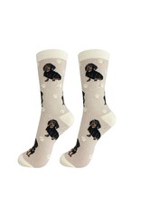 E&S Pets Full Body Black Dachshund Socks