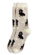 E&S Pets Full Body Black Dachshund Socks