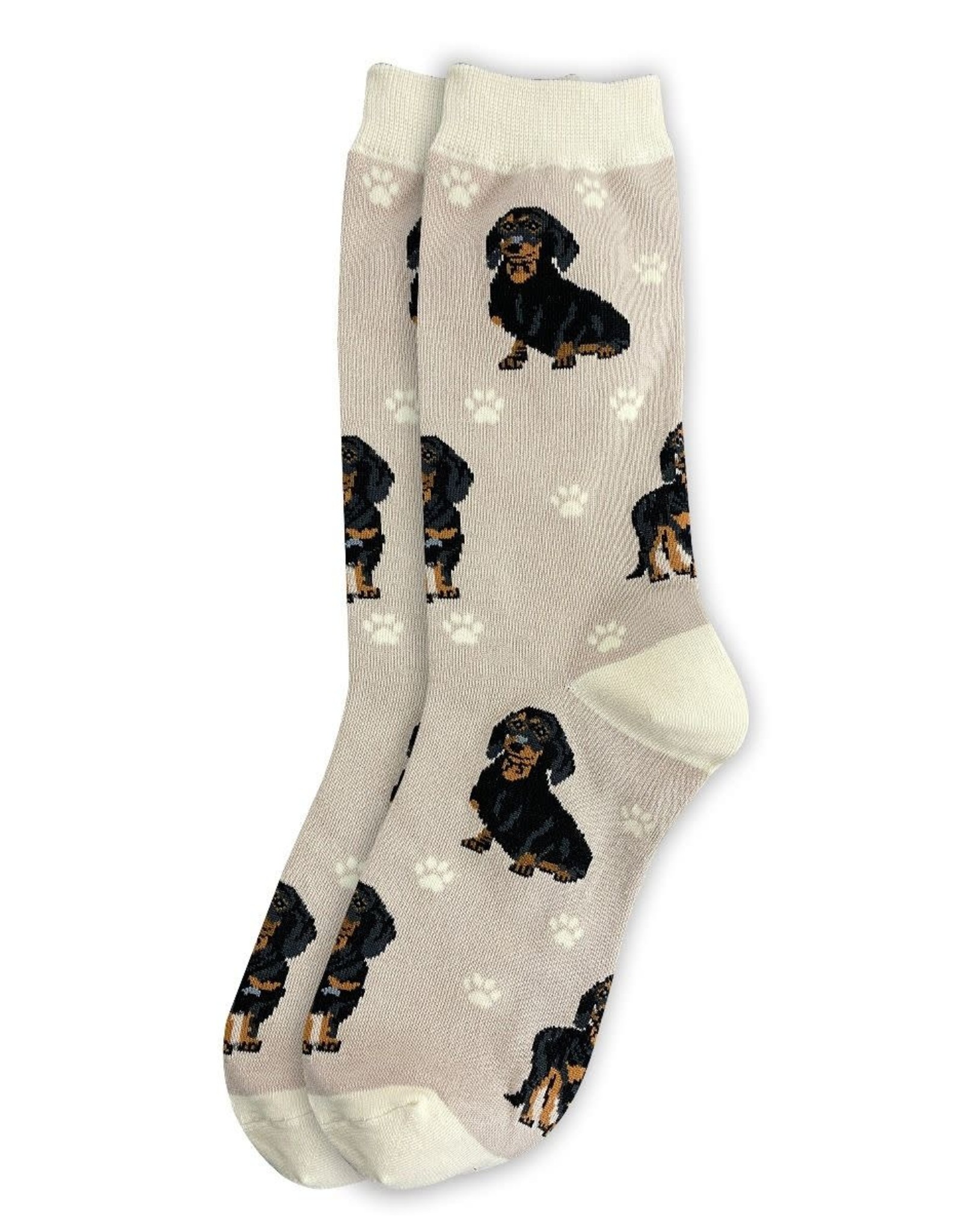 E&S Pets Full Body Black Dachshund Socks