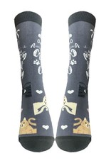 E&S Pets Crazy Cat Lady Socks