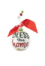 Glory Haus Bless This Home Key Ball Ornament