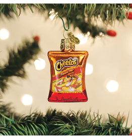 Old World Christmas Mini Flamin' Hot Cheetos Ornament