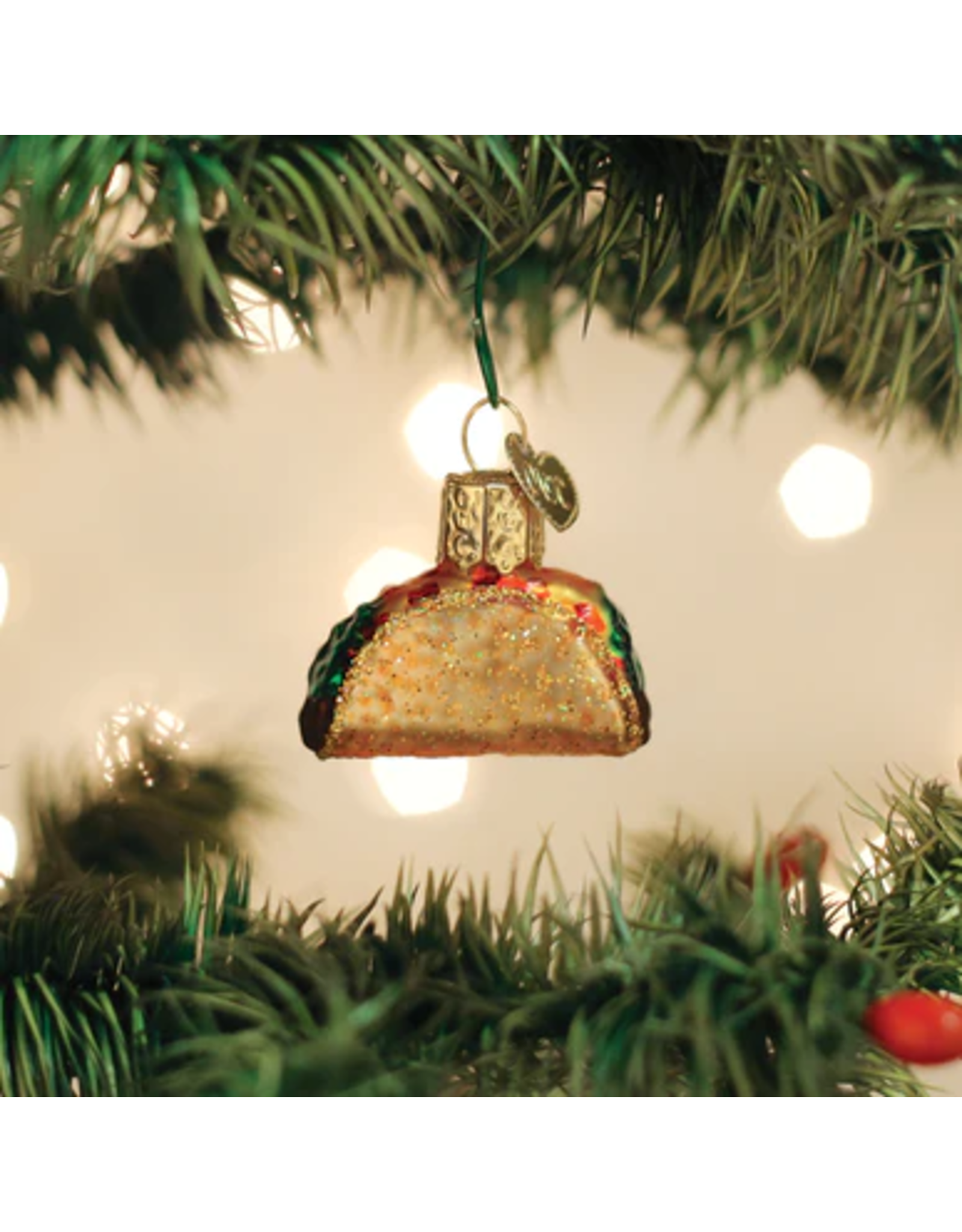 Old World Christmas Mini Taco Ornament
