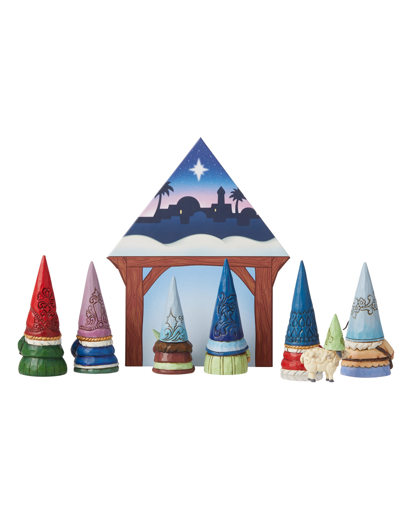 Small But Miraculous" Mini Gnome Nativity Set The Christmas Shoppe