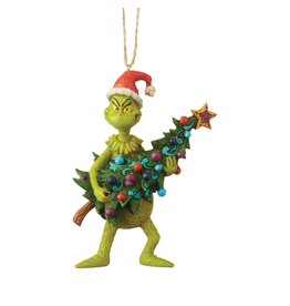 Jim Shore "Grinch Stealing Tree" Ornament