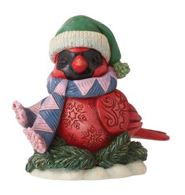 Jim Shore Christmas Cardinal Mini