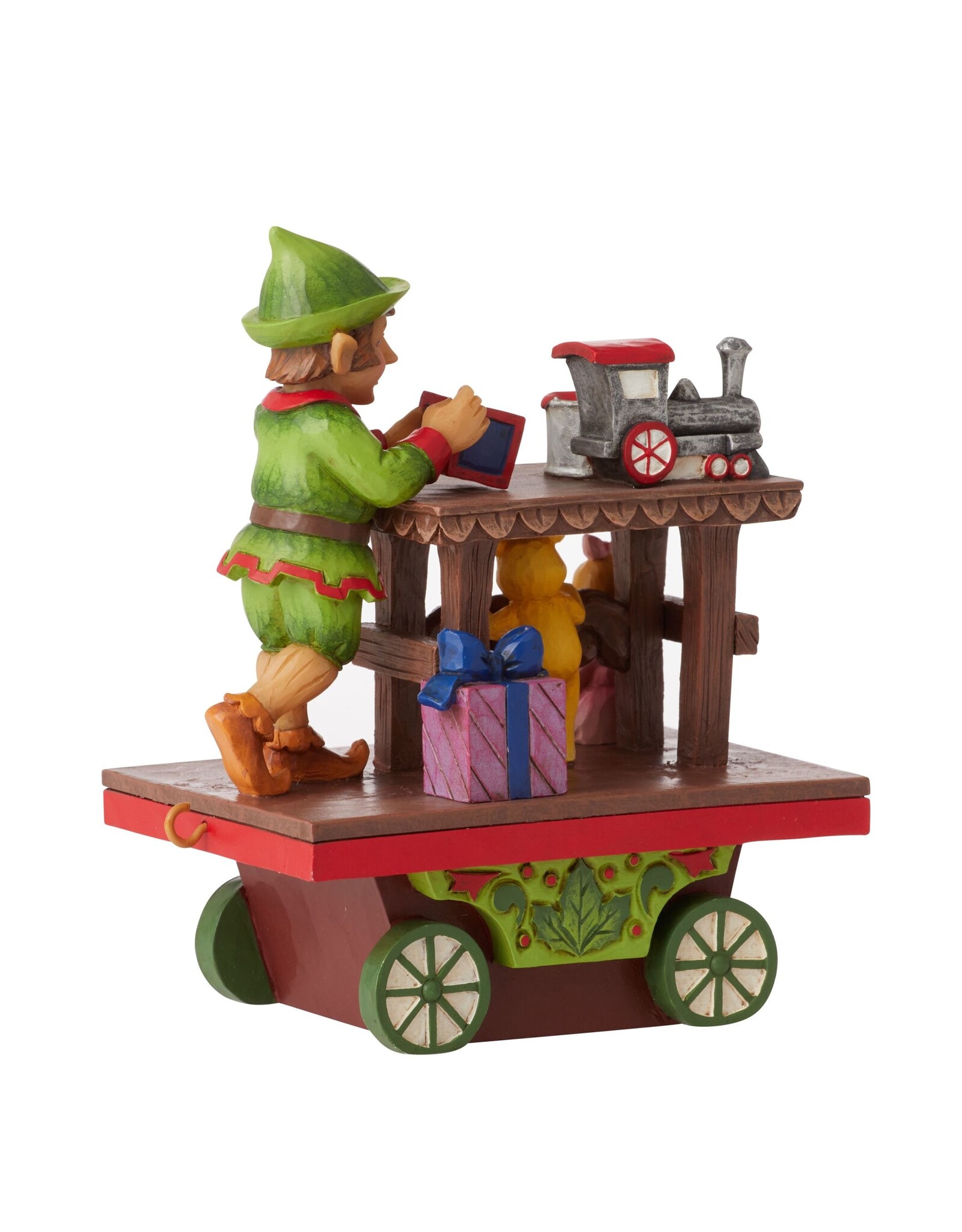 Jim Shore "Traveling From Toyland" Elf Train Car