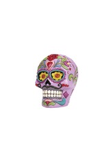 Jim Shore "Colorful Calavera" Purple Skull