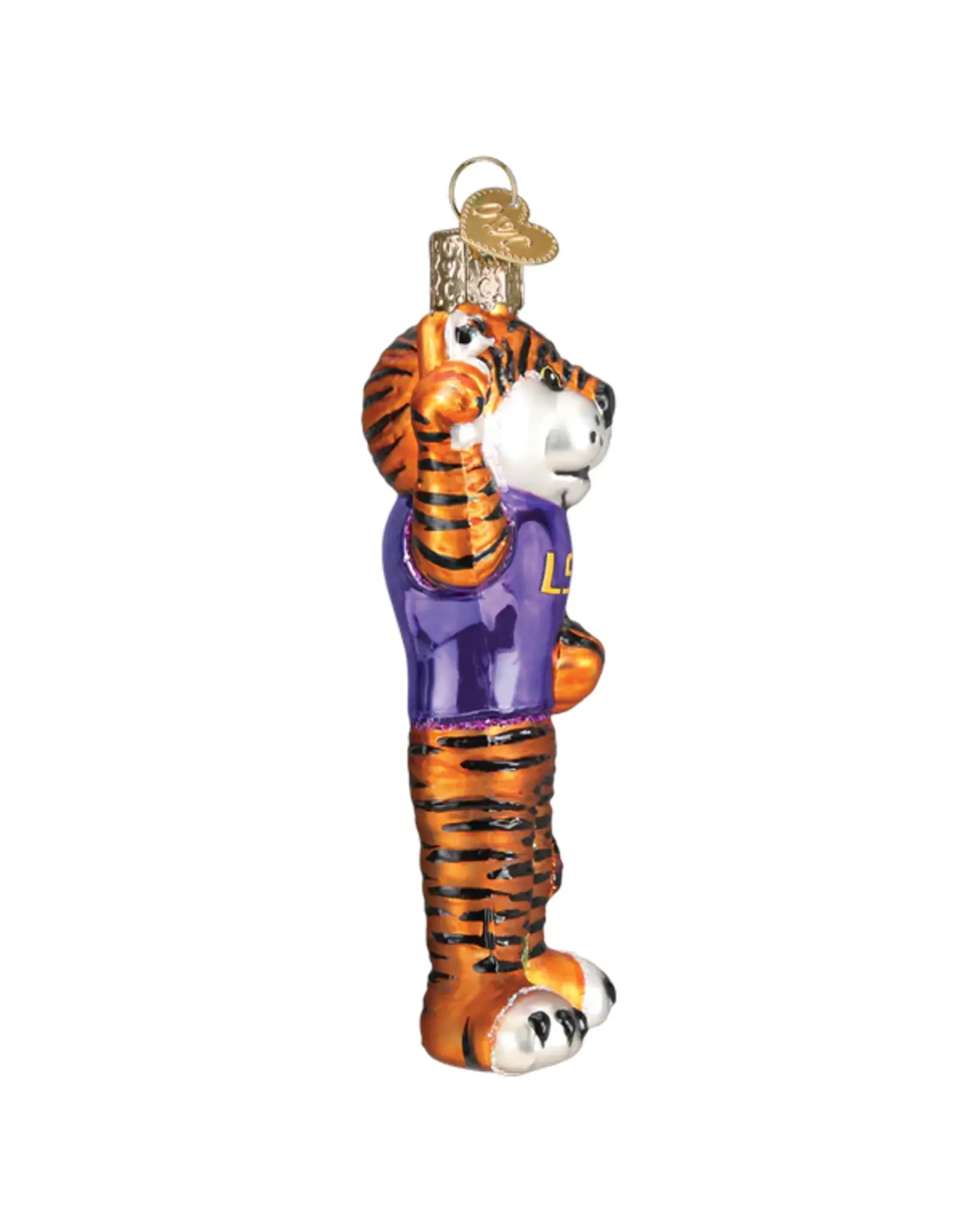 Old World Christmas LSU Mike the Tiger Ornament