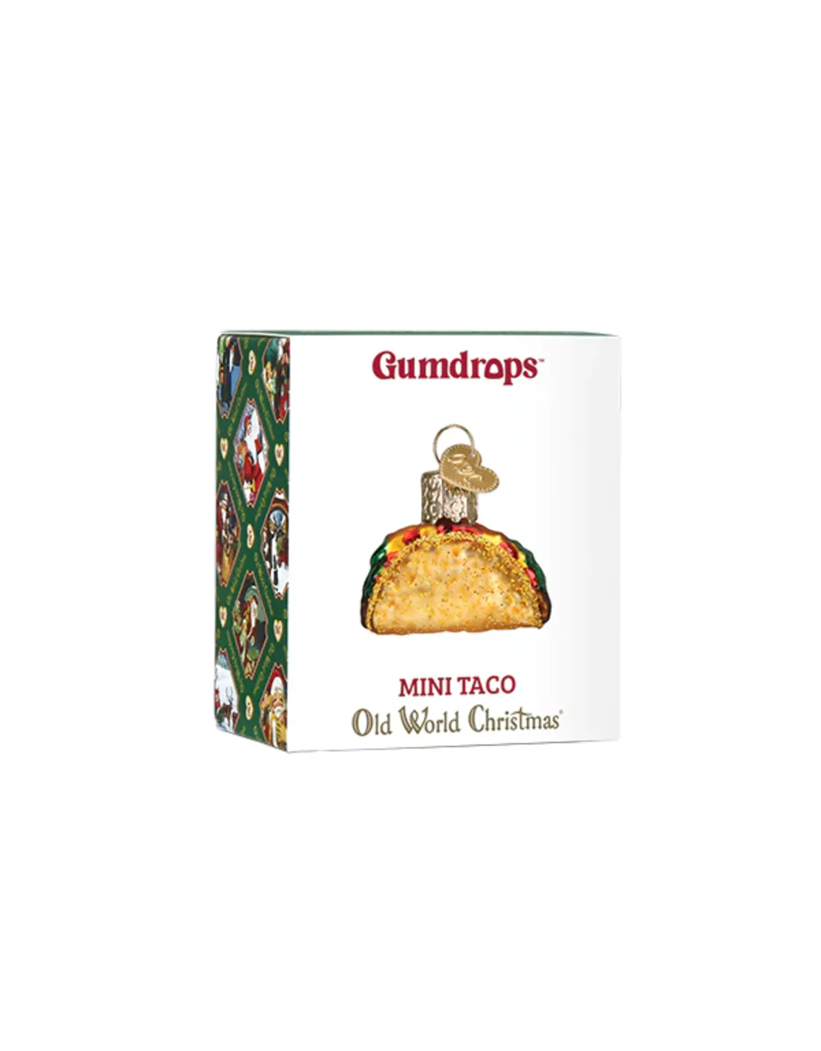 Old World Christmas Mini Taco Ornament